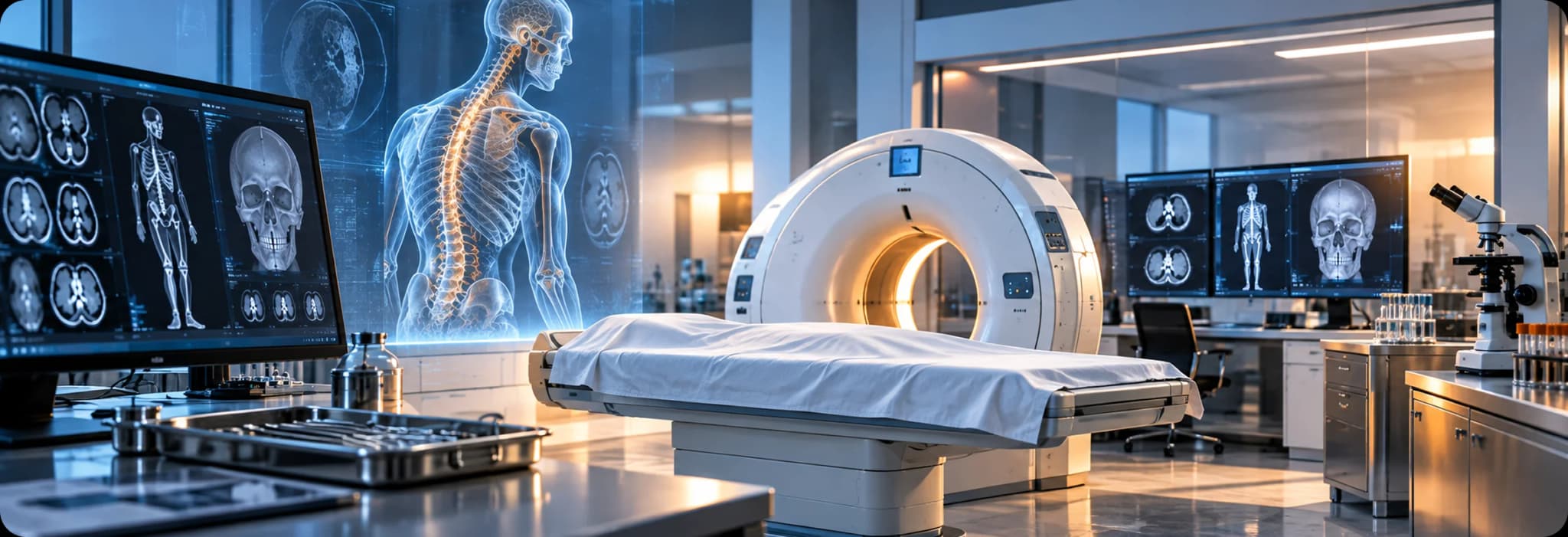 Virtual Autopsy Equipment and Lab
