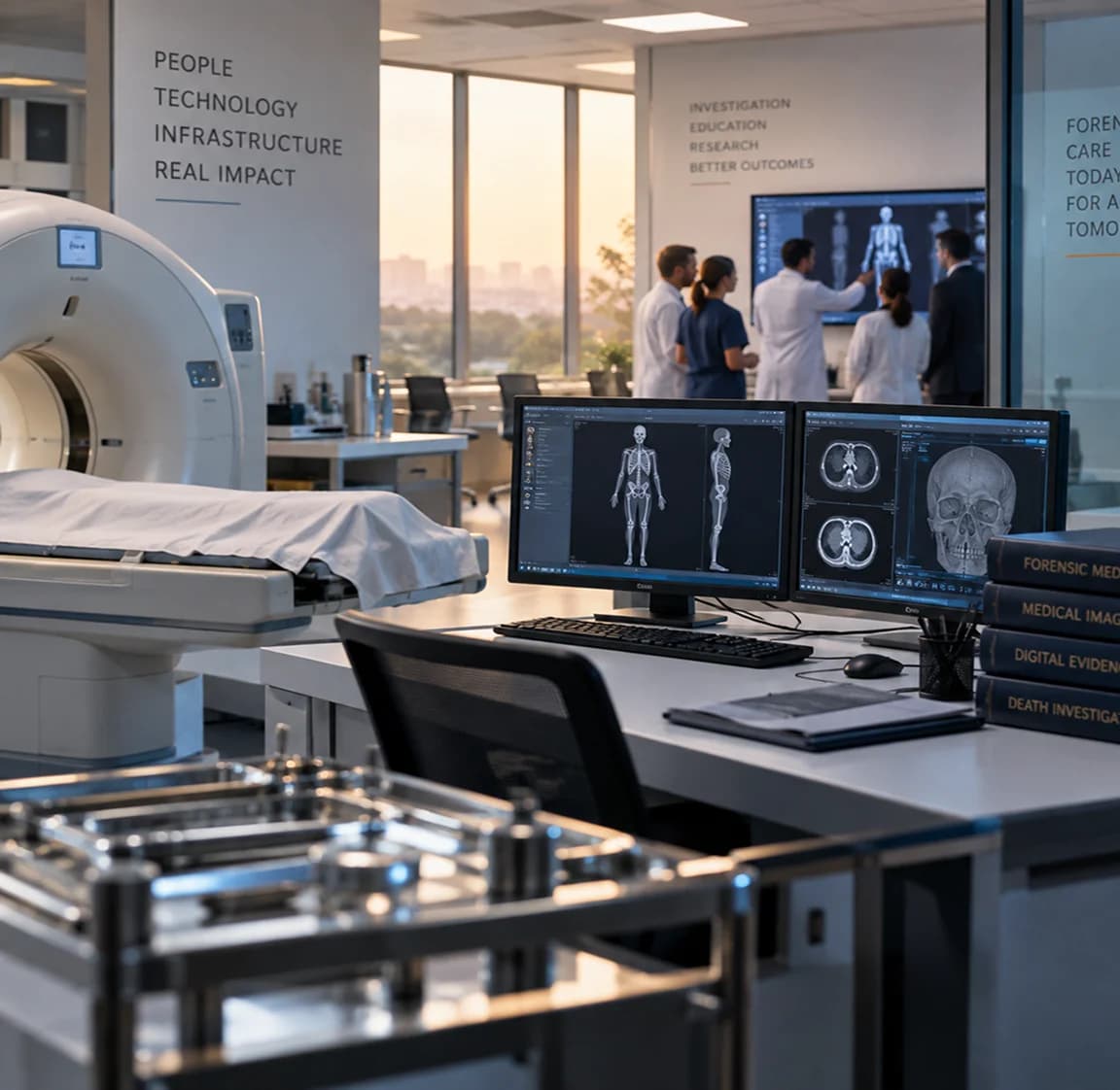 Medical college and forensic training environment